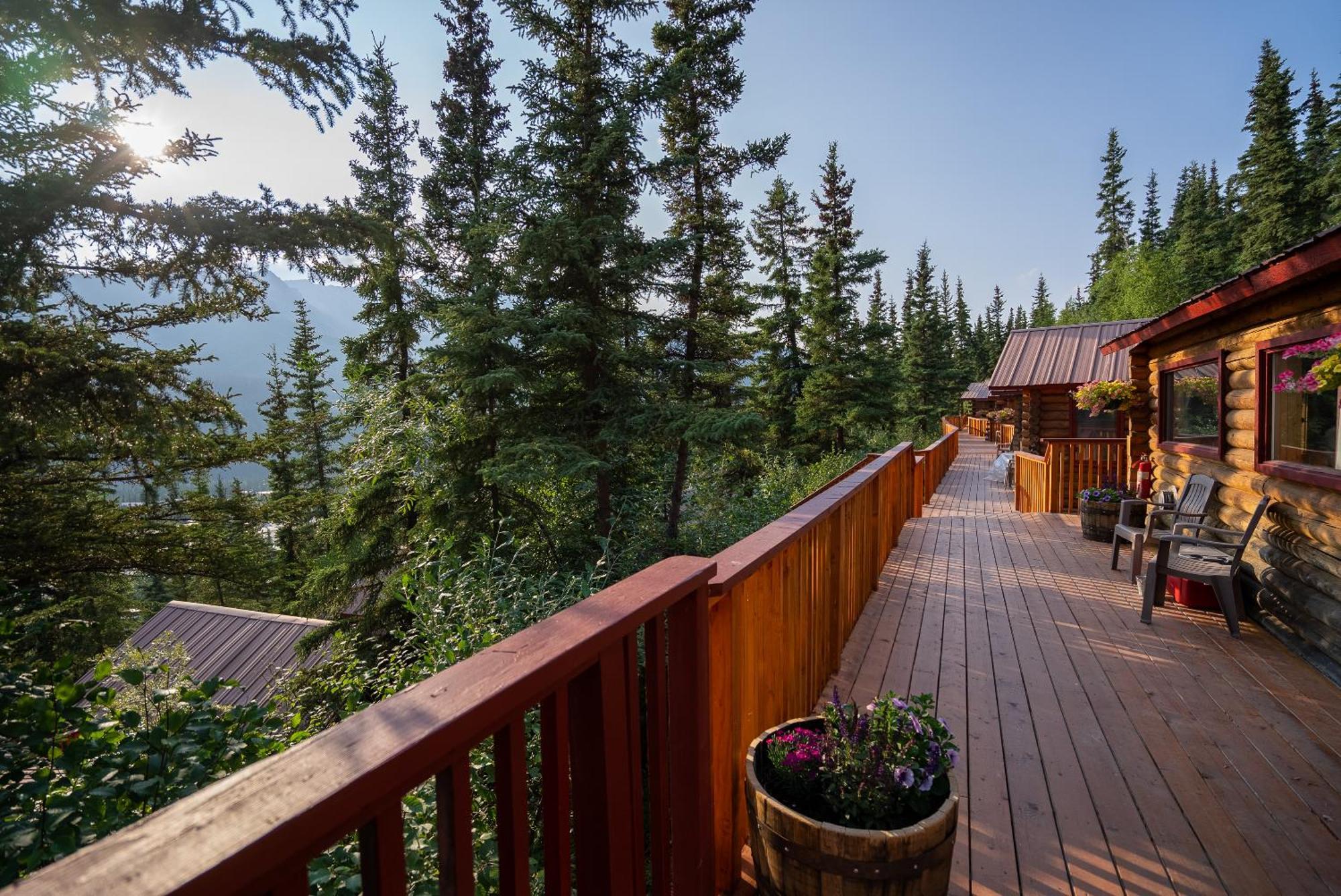 Denali Crow'S Nest Cabins Denali Park Esterno foto